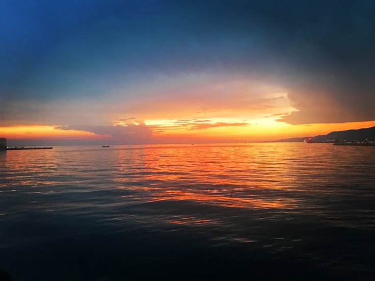 Trieste sunset